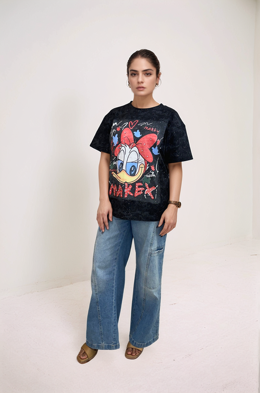 Bold Bow Daisy Tee